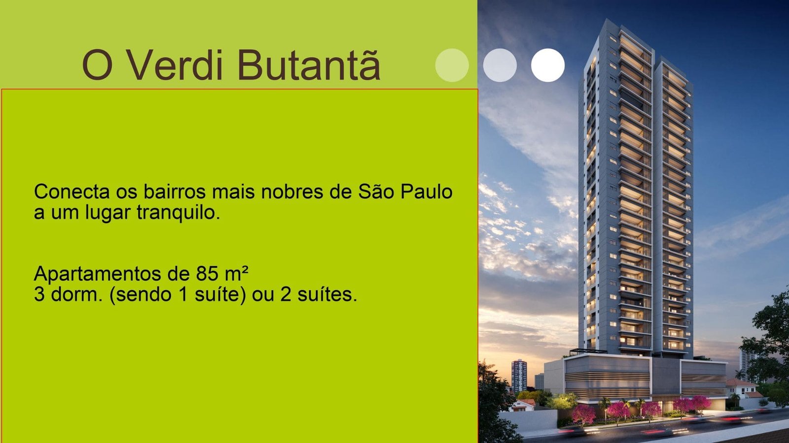 Verdi Butantã - Apartamento 85 m²