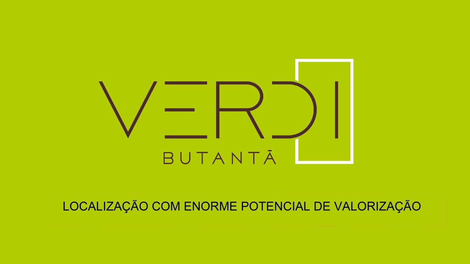 Verdi Butantã - Localização com Enorme Potencial de Valorização