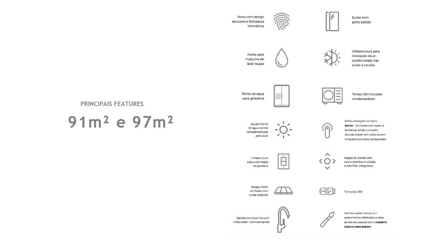 Alameda Jardins - 2 e 3 suítes