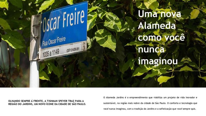 Alameda Jardins - 2 e 3 suítes